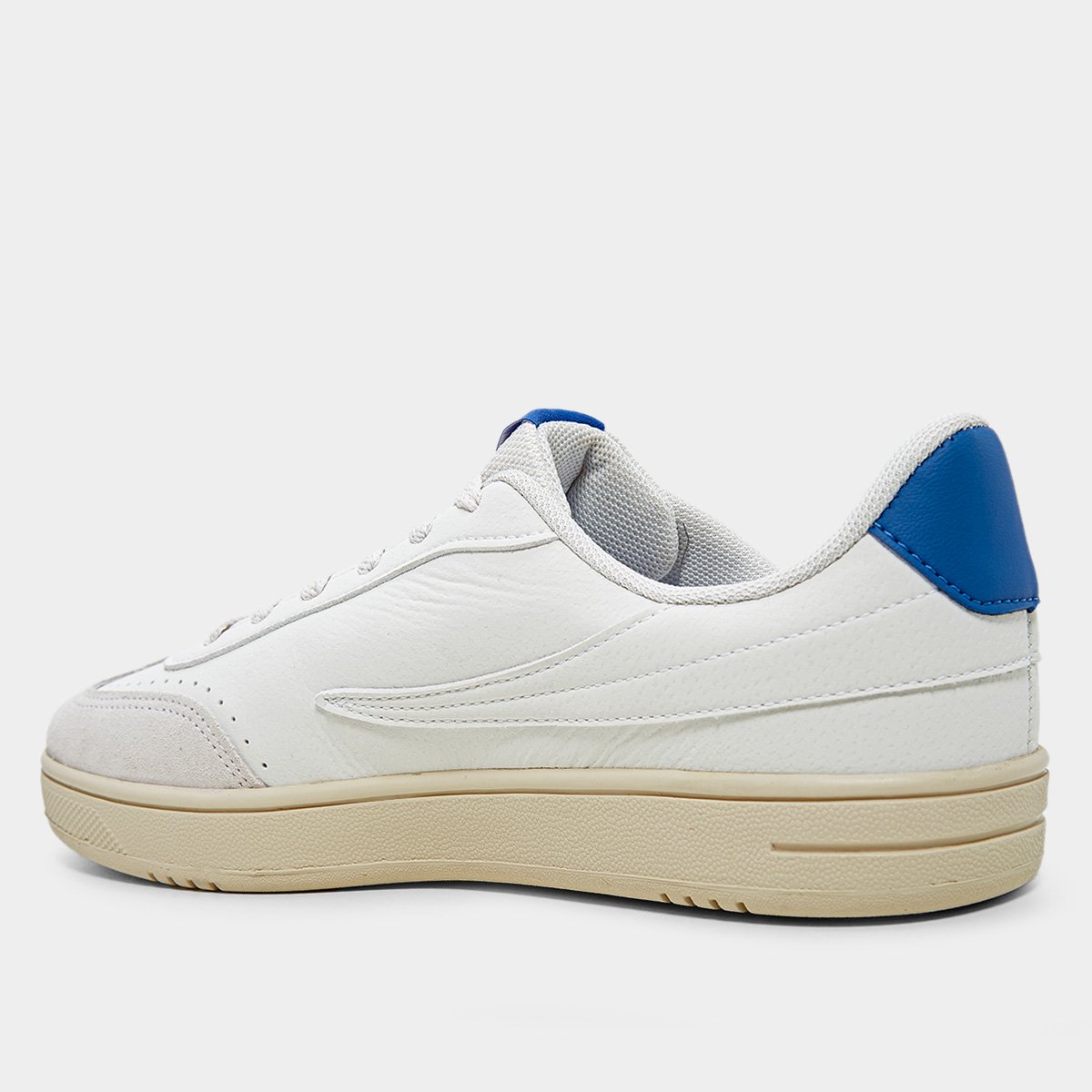 Miniatura Tênis Fila Court 80 Masculino Branco+Azul - 43