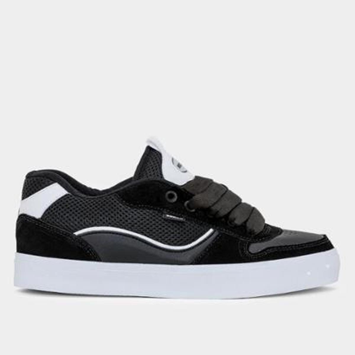 Miniatura Tênis Hocks Puff Branco+Preto - 34