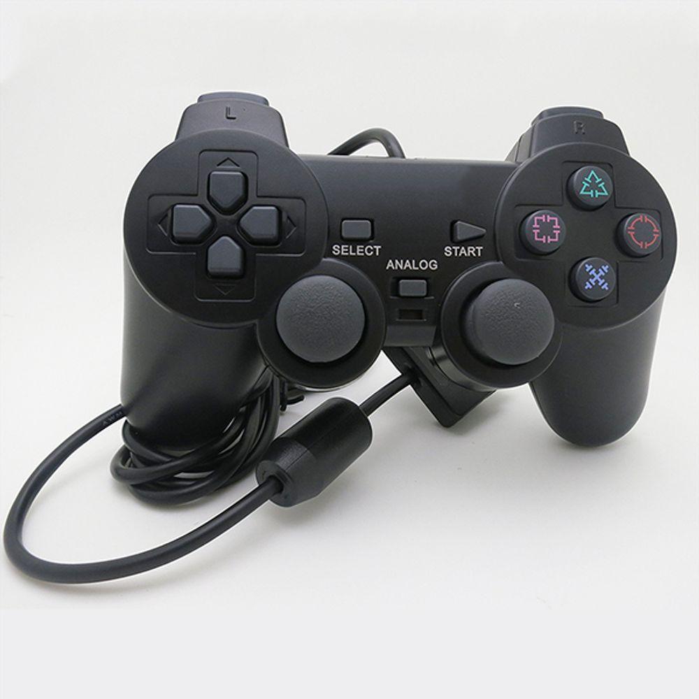 Miniatura Controle Ps2 Com Fio Manete Dualshock Playstation 2 E 1 Analógico Preciso Alta Sensibilidade