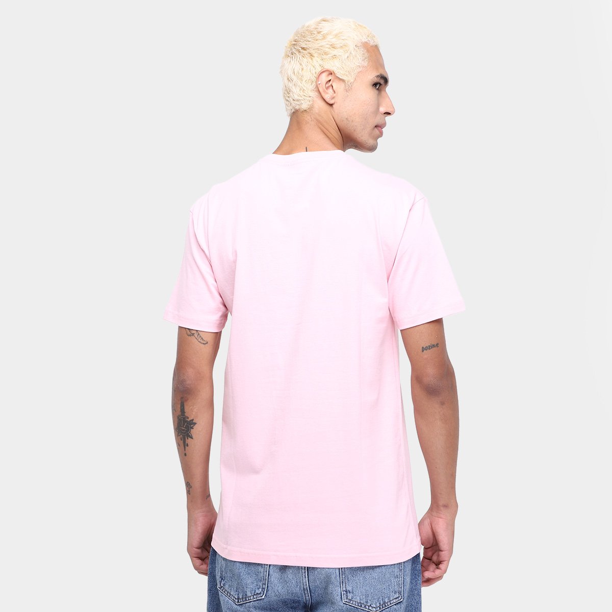 Miniatura Camiseta Diamond King Of Hardware Masculina Rosa - P