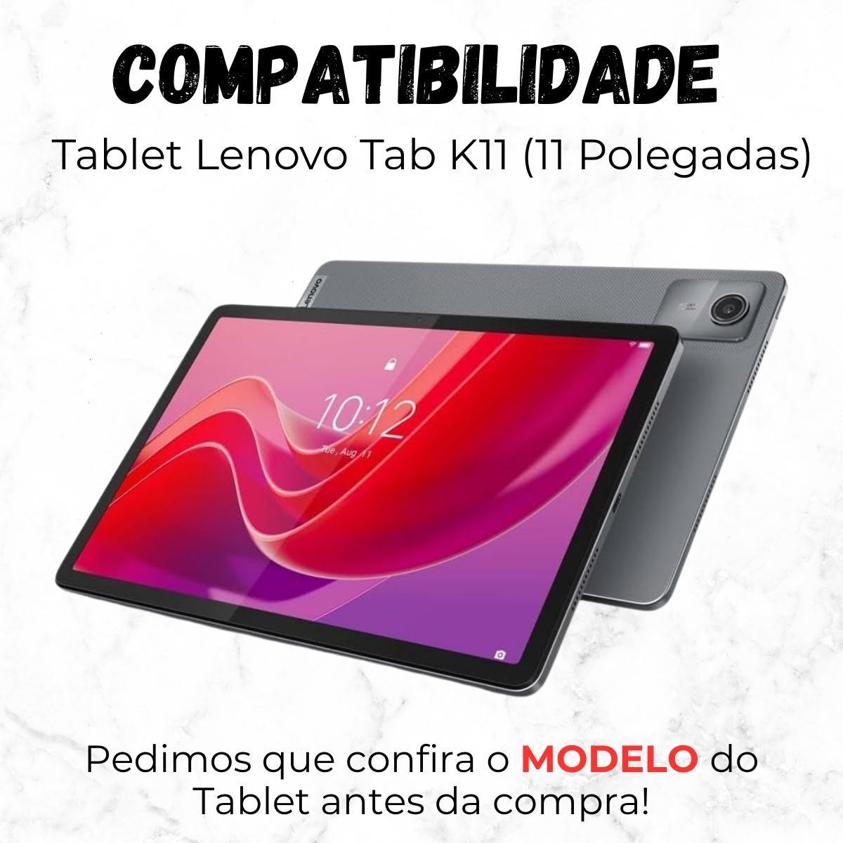 Miniatura Capa Smart Case Magnética Para Lenovo Tab K11 (11 Polegadas)