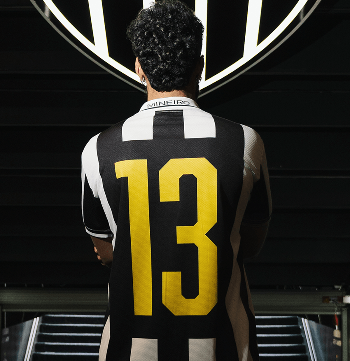 Miniatura Camisa Retrô Atlético Mineiro 13 2GG