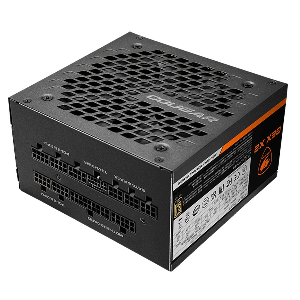 Miniatura Fonte Gamer 1000W Cougar Gex X2 1000, 80 Plus Gold, Pfc