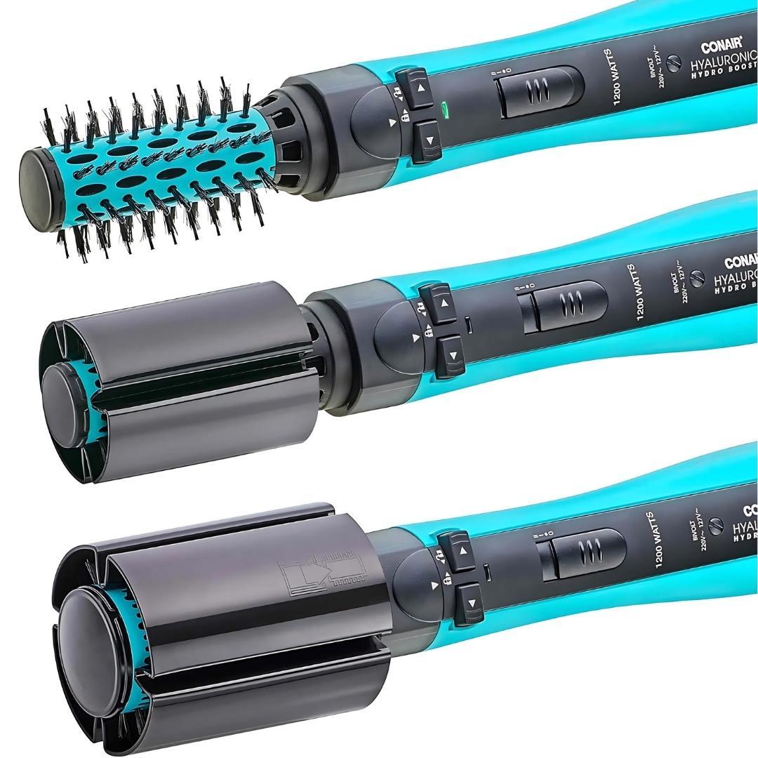 Escova Secadora Rotativa Rotating, Hyaluronic Conair, Bivolt