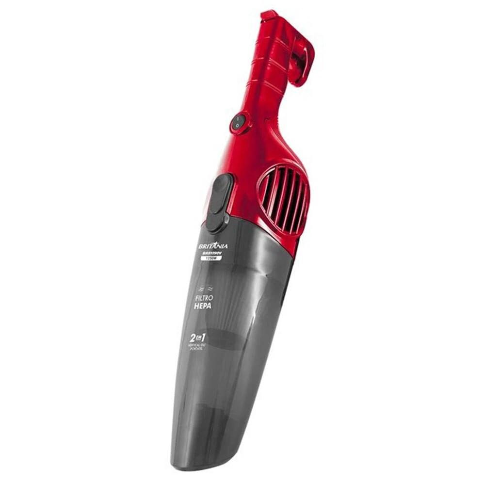 Miniatura Aspirador de Pó Britânia Vertical 2 em 1 1250W BAS1290V 220V