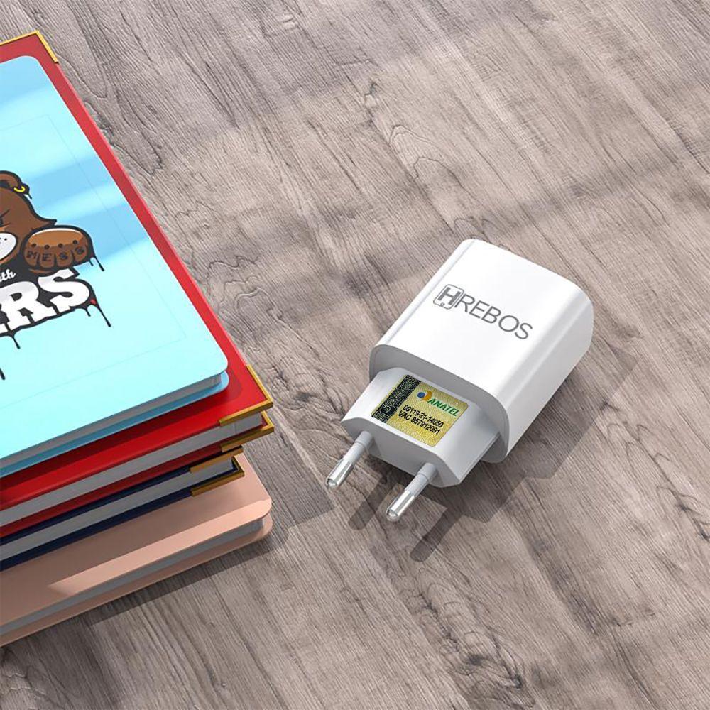 Miniatura Capinha Moto G8 Play + Carregador Turbo Hs183 + Película 3D