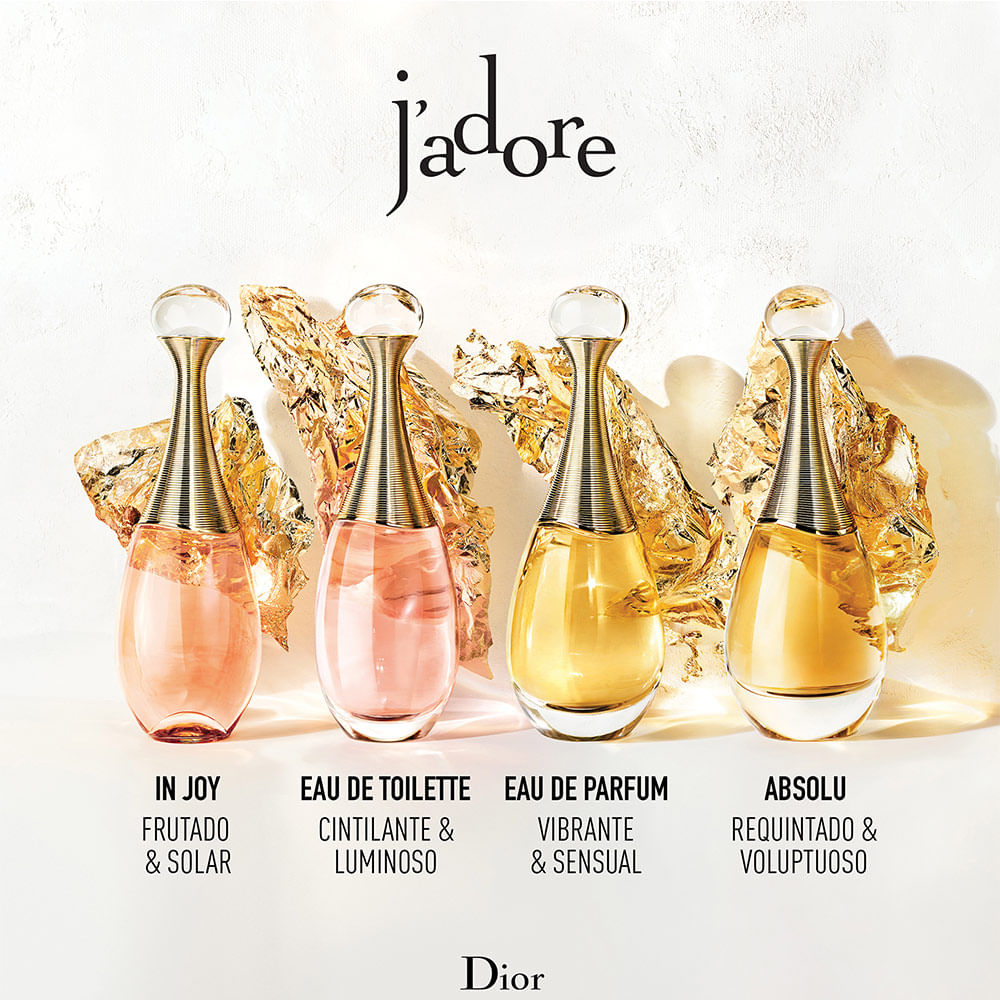 Miniatura J'adore Eau de Toilette Dior - Perfume Feminino 100ml