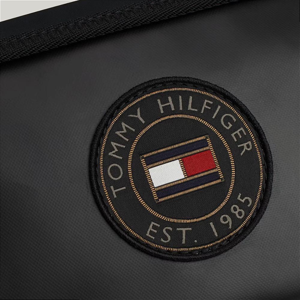 Miniatura Pochete Bolsa Tranversal Tommy Hilfiger Block Bumbag Preto