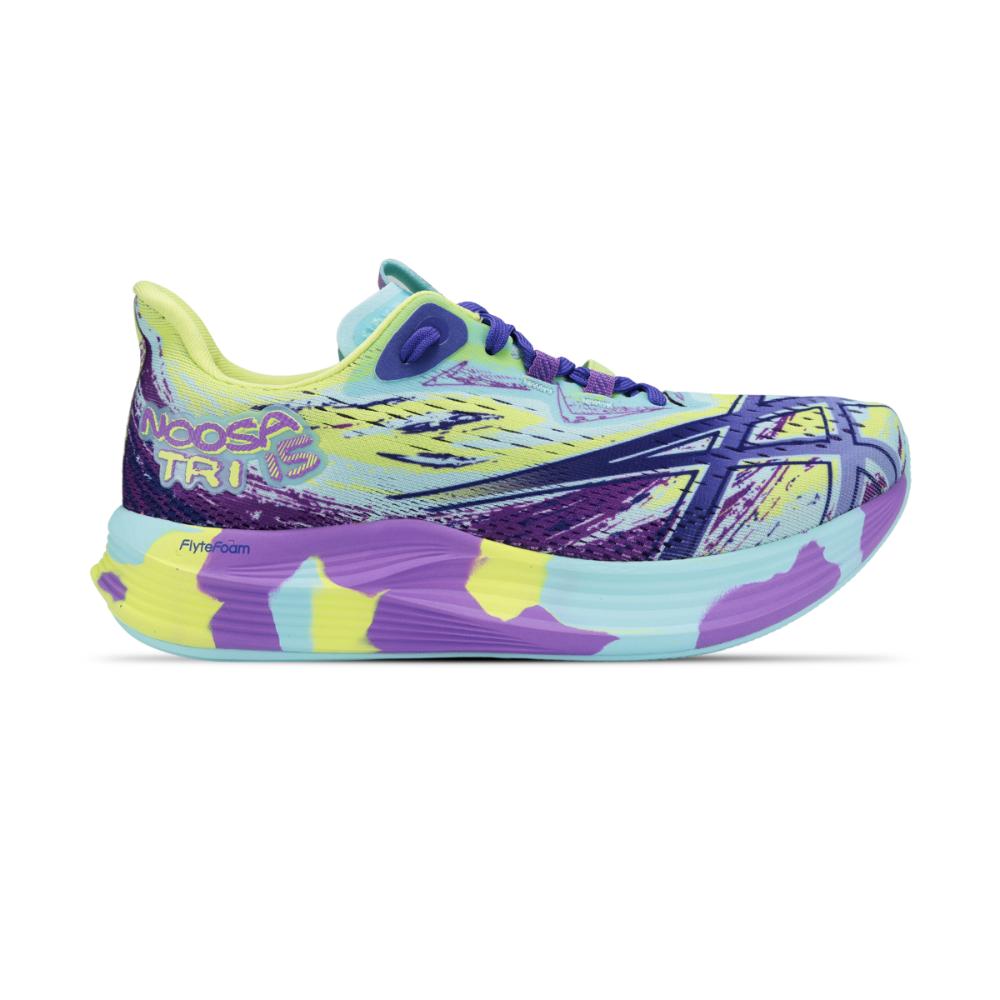 Miniatura Tênis Asics Noosa Tri 15 Feminino AMARELO/ROXO - 35