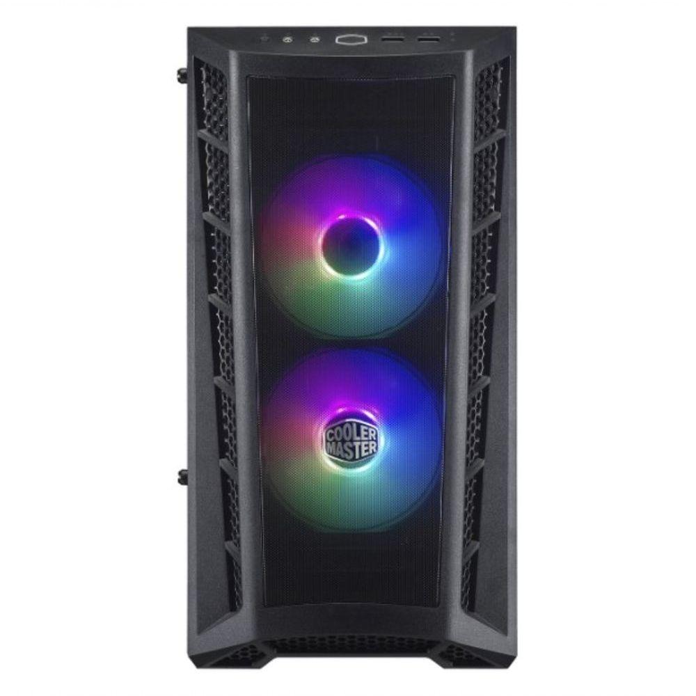 Miniatura Gabinete Masterbox Mb311L Argb, Lateral Em Vidro Temperado,