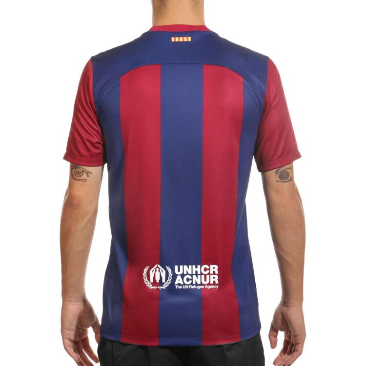Miniatura Camiseta Nike Barcelona Stad JS - Azulverm - AZUL/VERM GG