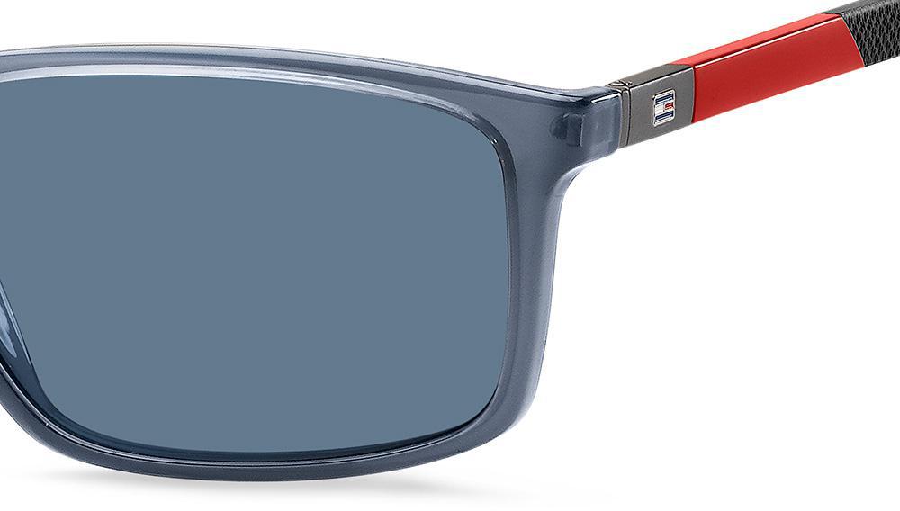 Miniatura Óculos De Sol Tommy Hilfiger Masculino Th 1650/S Pjp Azul