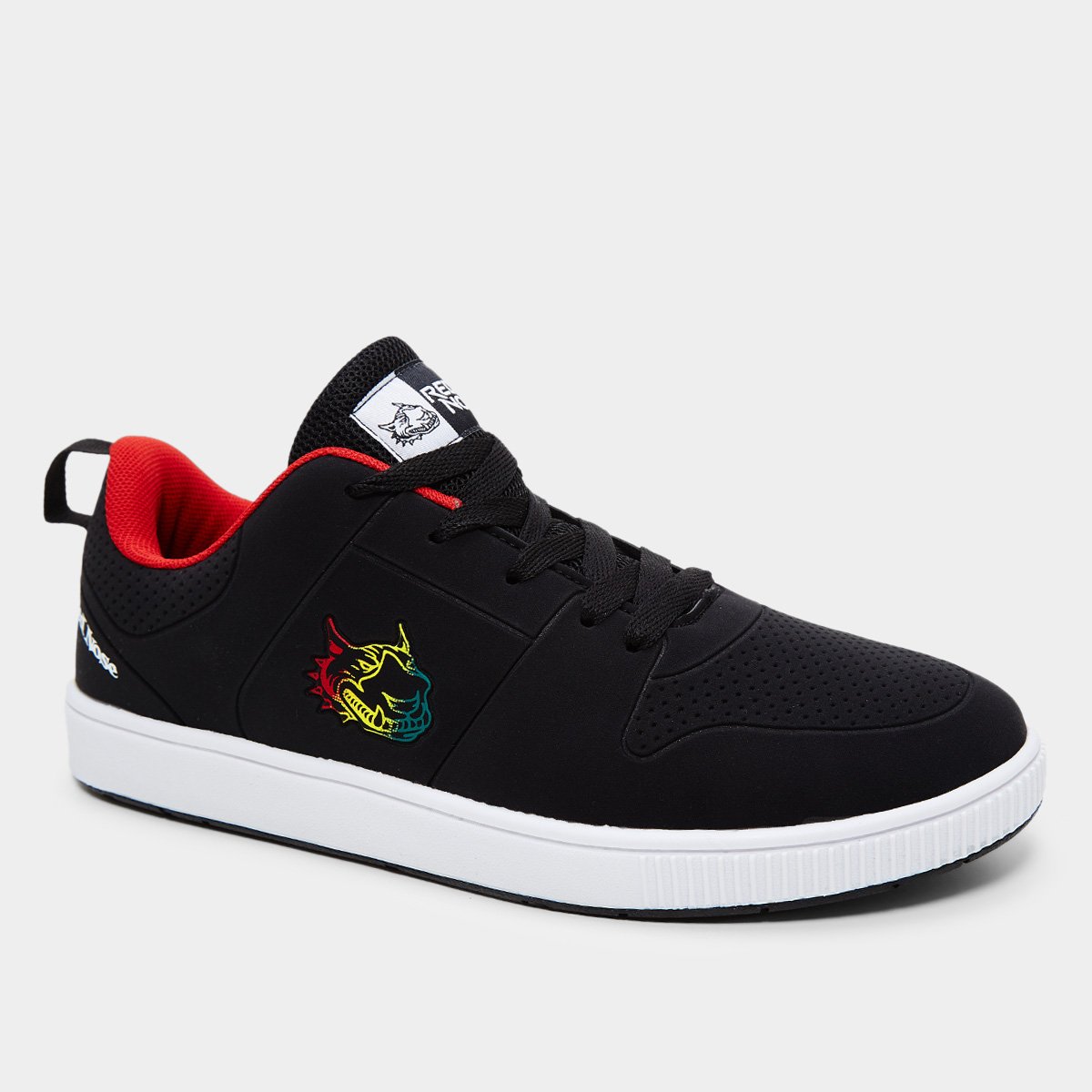 Miniatura Tênis Red Nose Cart Masculino Preto+Vermelho - 37