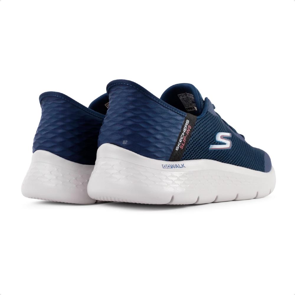 Miniatura Tênis Skechers Go Walk Flex Hands Up Masculino Marinho - 40