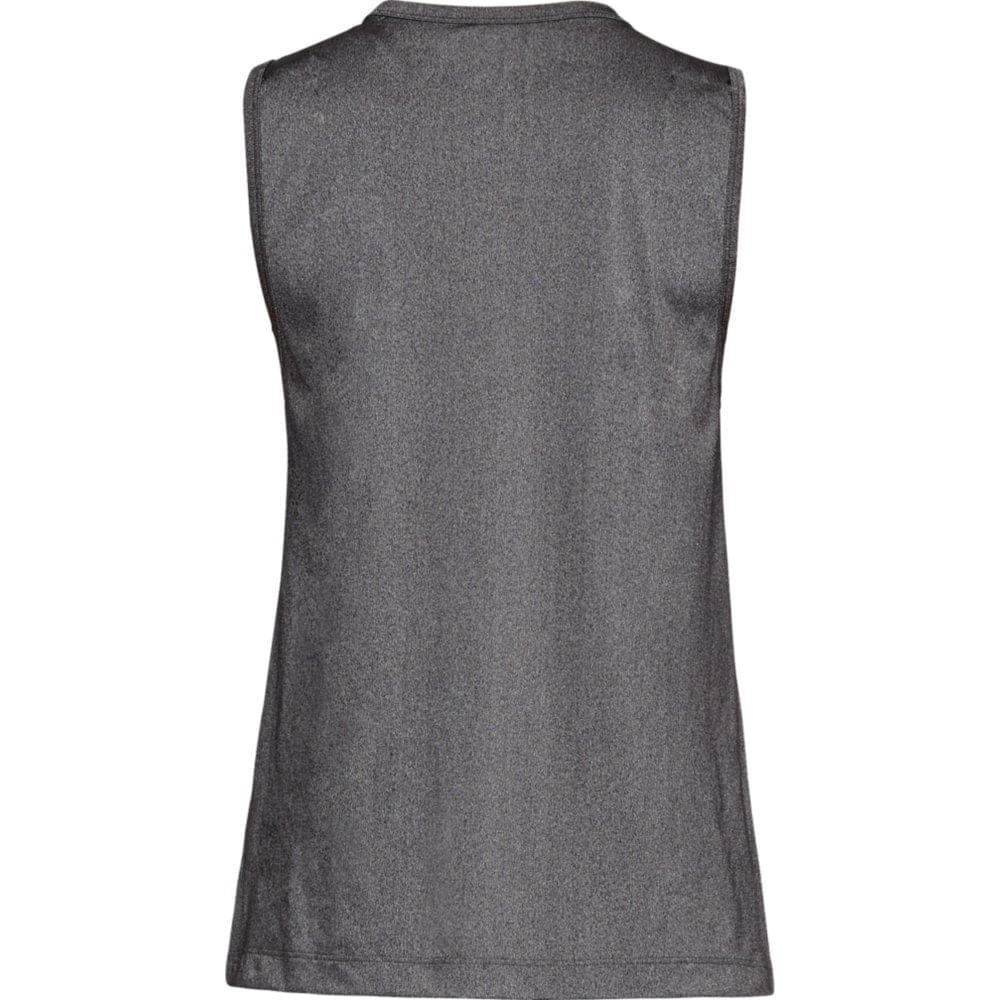 Miniatura Regata de Treino Feminina Under Armour Perpetual Muscle Cinza - G