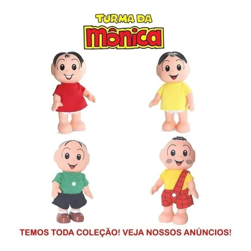 Miniatura Boneco Cascão Turma Mônica Clássico Original- Sid Nyl 979 Boneco - Turma da mônica