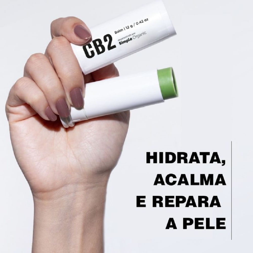 Miniatura Balm Facial Simple Organic CB2 12g