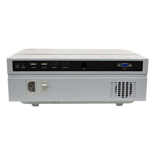 Miniatura Projetor Goldentec Gt3500 Full Hd 3500 Lumens Com 2 Hdmi