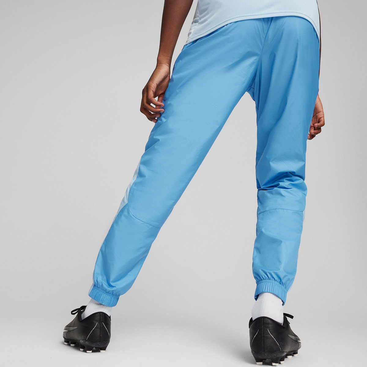 Miniatura Calça Manchester City 24/25 Pré-jogo Puma Masculina Azul - EGG