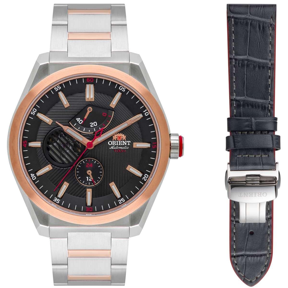 Miniatura Relógio Masculino Orient Yn8Mm001 G1Sr Automático