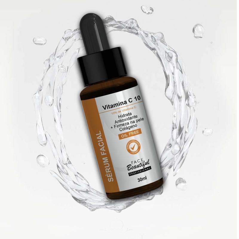 Miniatura Sérum Facial Oil Free 10% Face Beautiful Vitamina C 30Ml