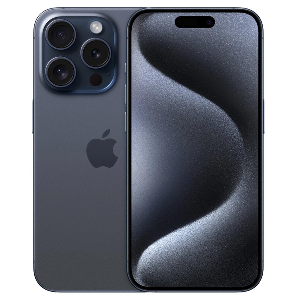 Miniatura iPhone 15 Pro Apple (512GB) Titânio Azul, Tela de 6,1", 5G e Câmera de 48MP