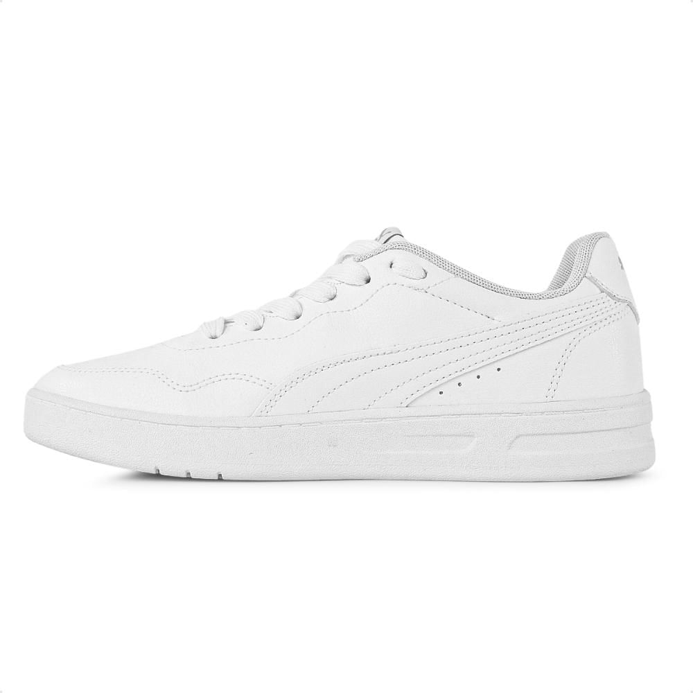 Miniatura Tênis Puma Court Lally BDP Feminino Branco / Branco - 34