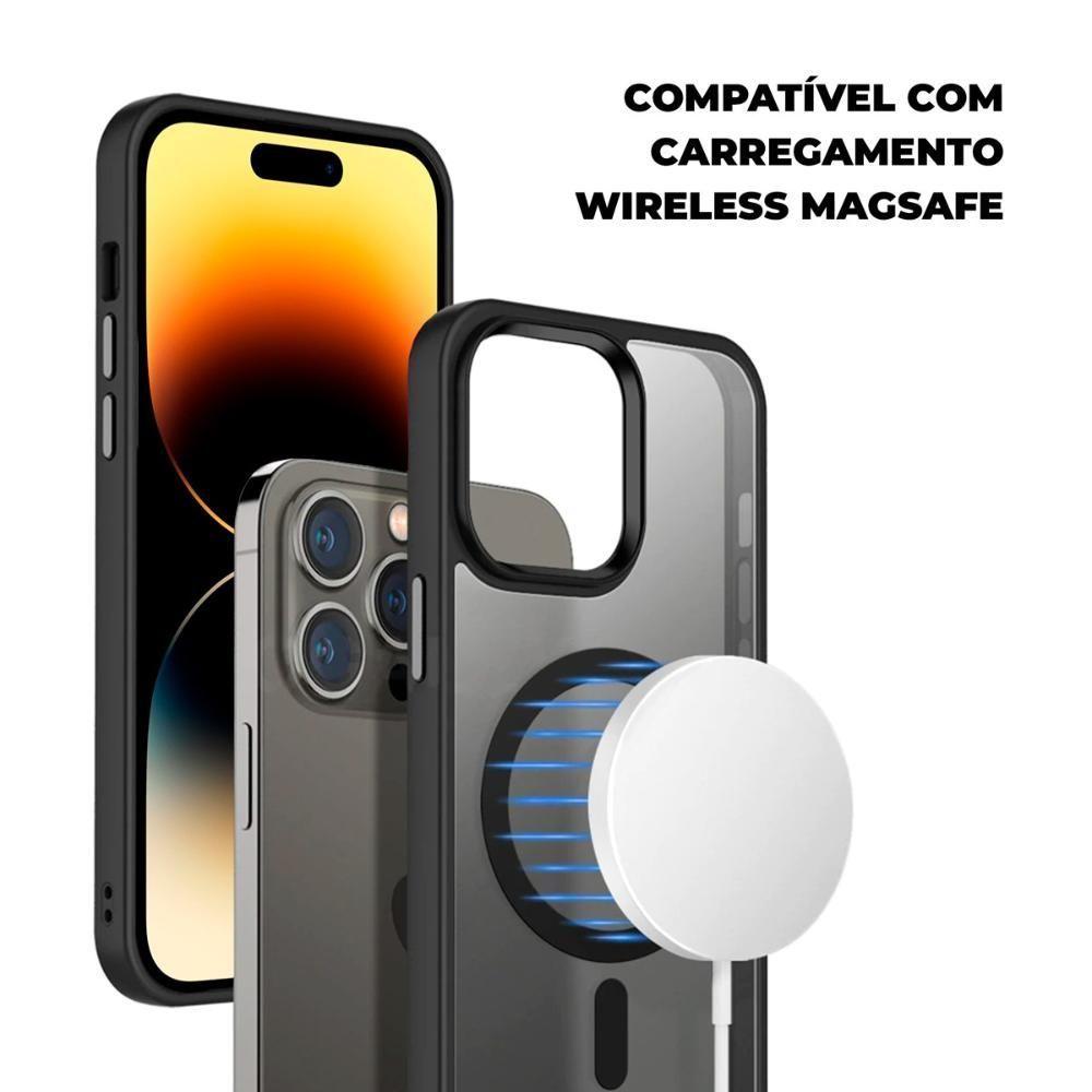 Miniatura Kit Magsafe - Capa Case Capinha E Carteira Com Kickstand Para Iphone 13 Pro Max - Gshield