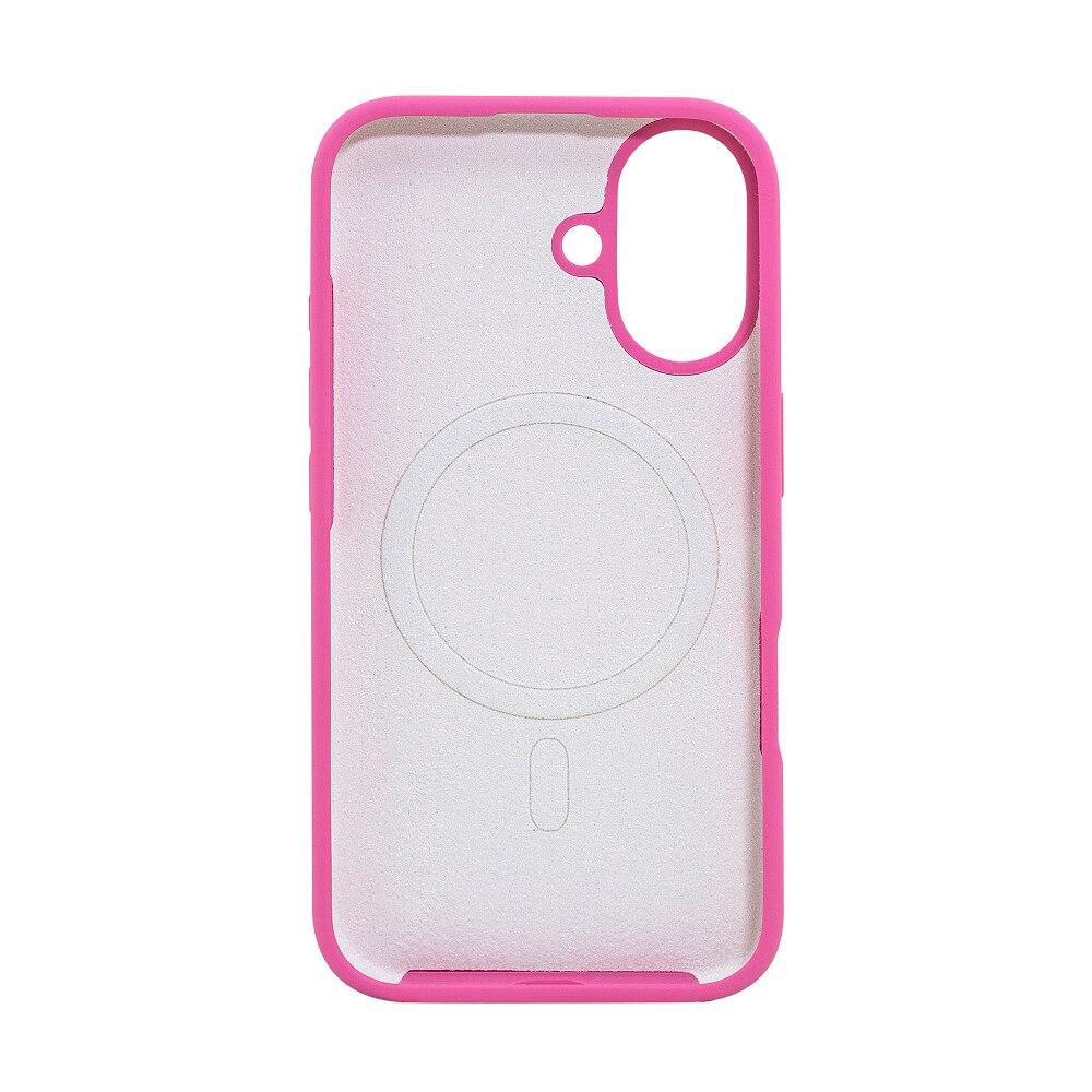 Miniatura Capa iPhone 16, Originais iPlace, Silicone Essential, Pink