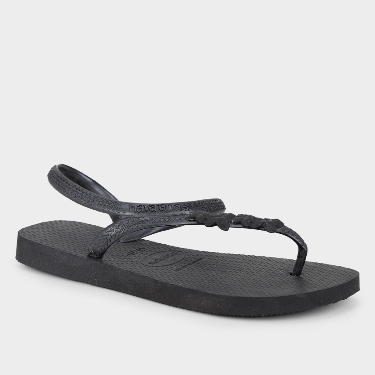 Miniatura Sandália Havaianas Feminina Flash Urban Plus Preto - 33/34