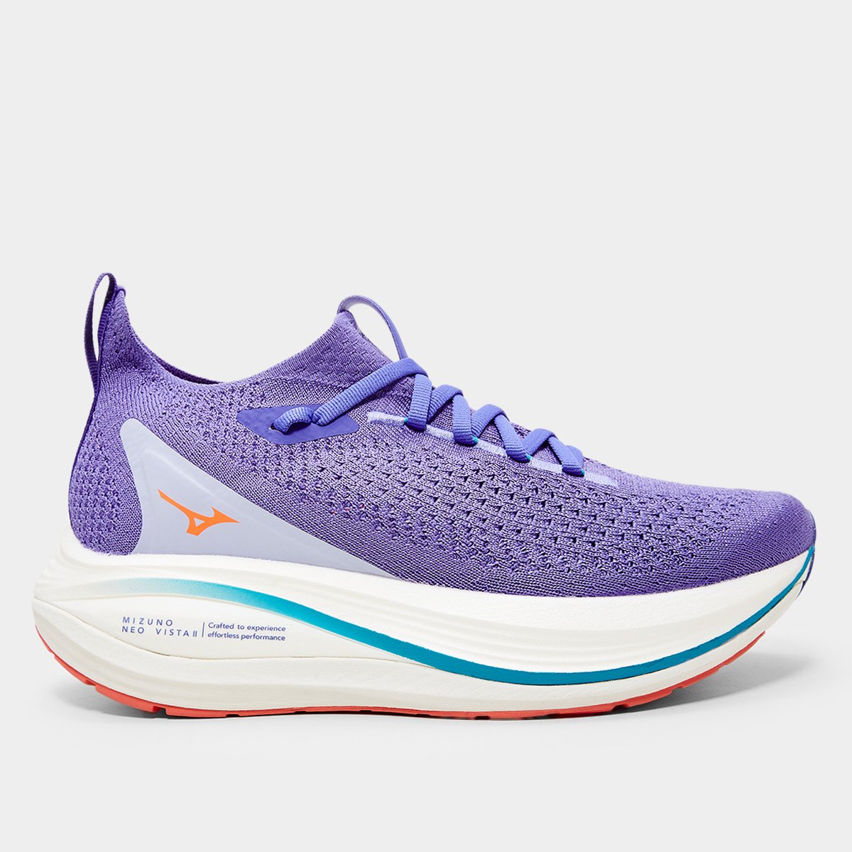 Miniatura Tênis Mizuno Neo Vista 2 Feminino Roxo+Azul - 35
