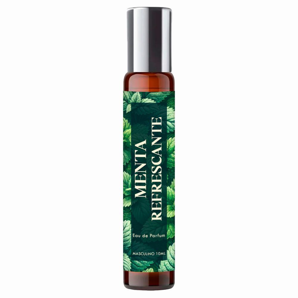 Miniatura Perfume Roll On Menta Refrescante Masculino 10Ml - Natural
