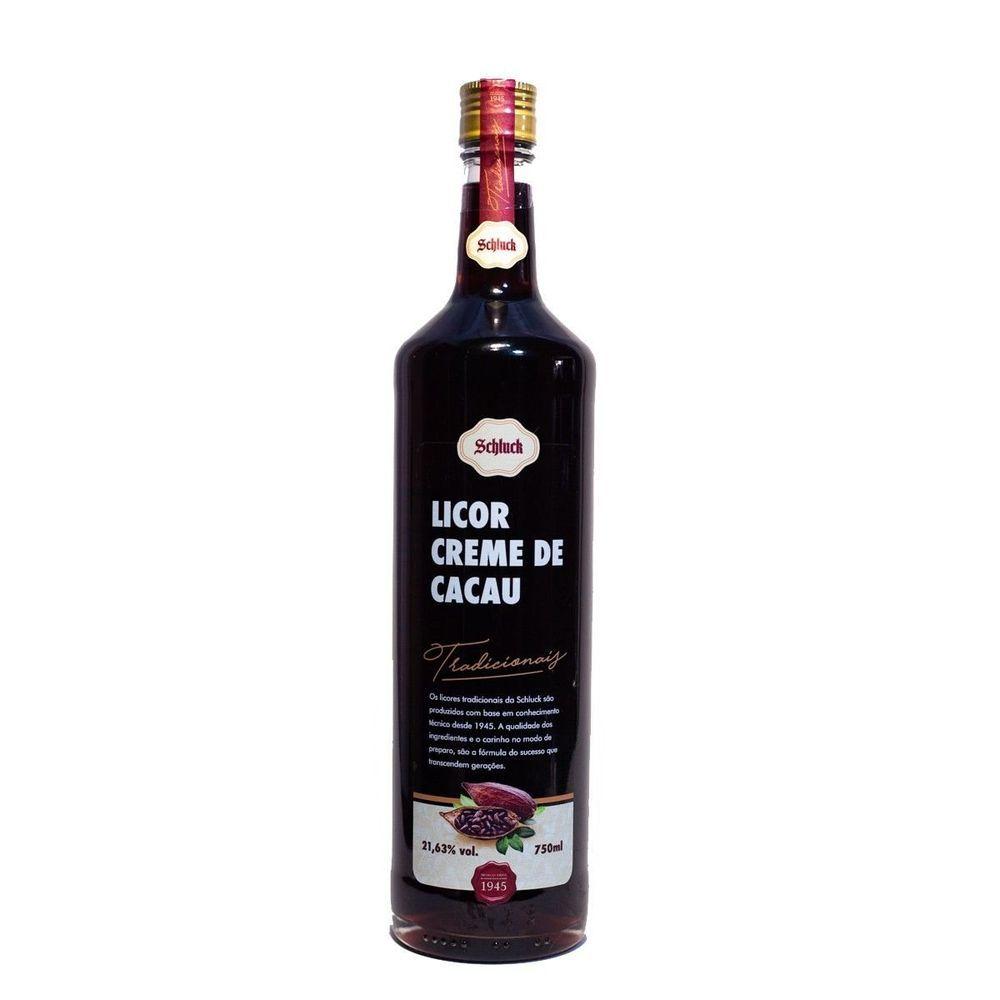 Miniatura Licor Creme De Cacau - Schluck - 750 Ml