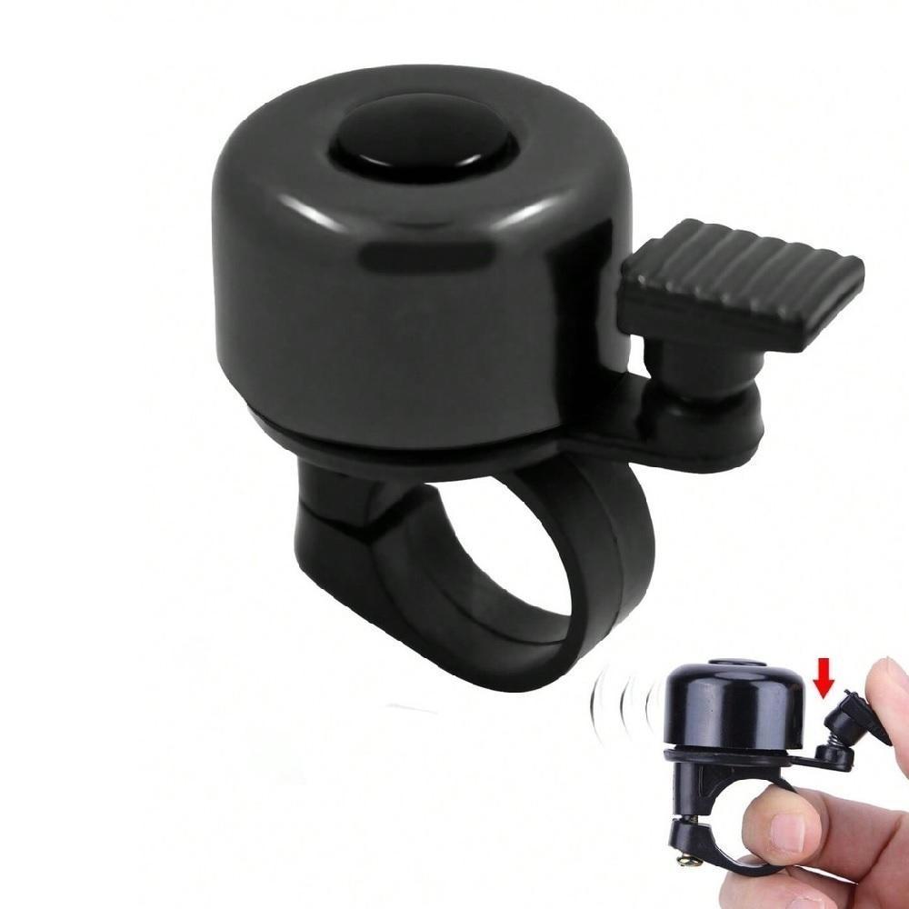 Miniatura Buzina Campainha Para Bike Com Design Vintage Som Trim Trim Sino Bicicleta Adulto Infantil Preta