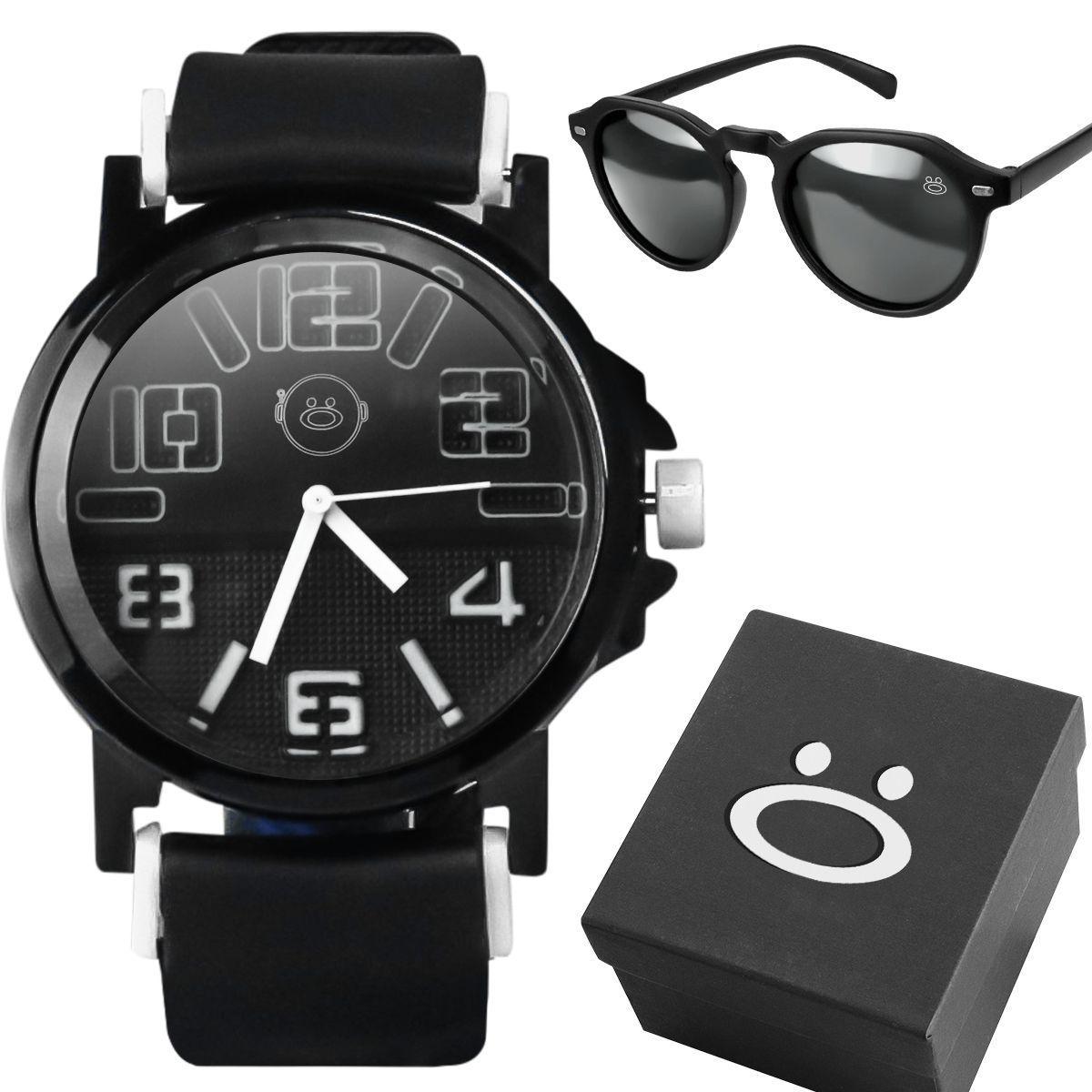 Miniatura Relogio Masculino Aço Inoxidável + Caixa Pesado Presente