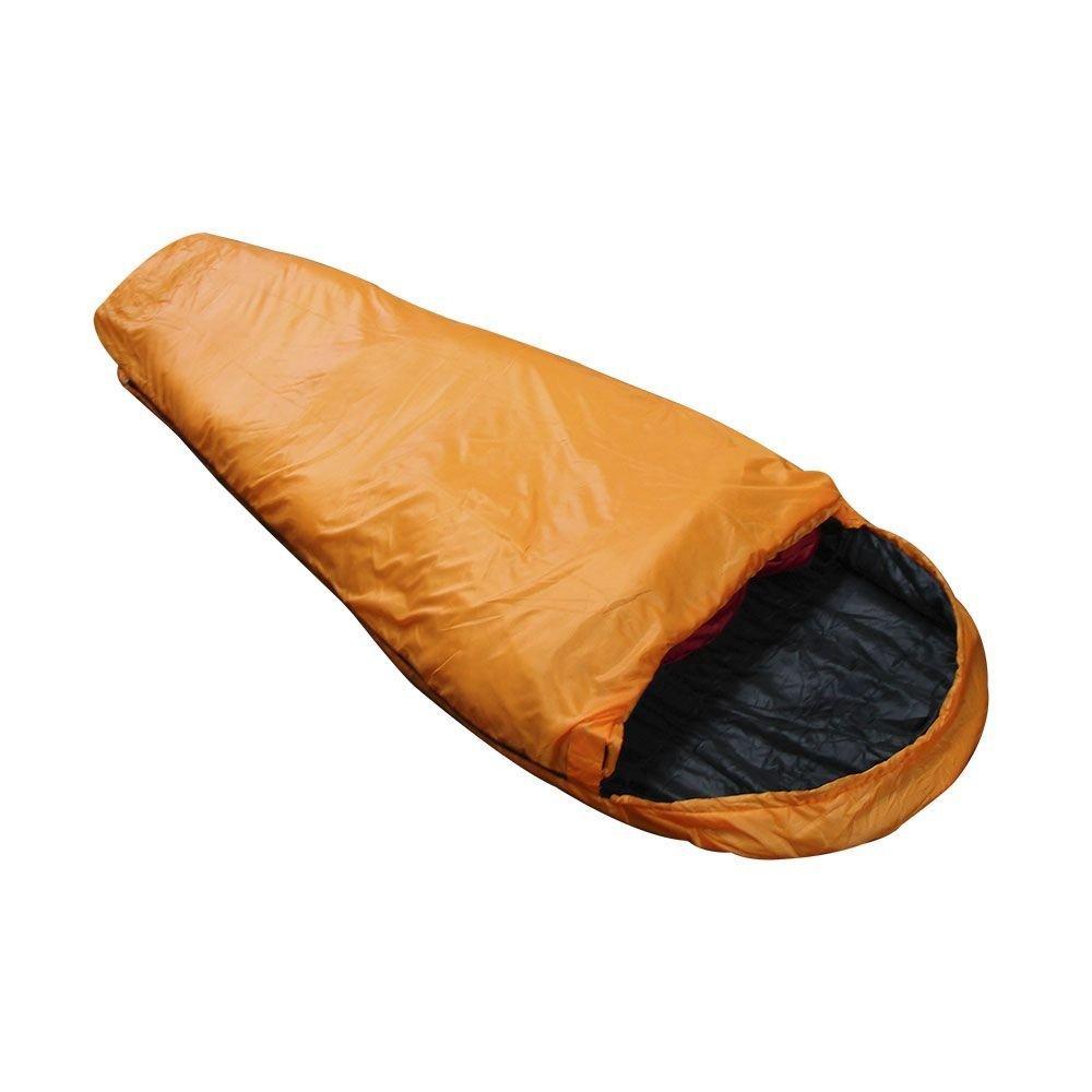 Miniatura Saco De Dormir Micron Ntk Preto E Laranja