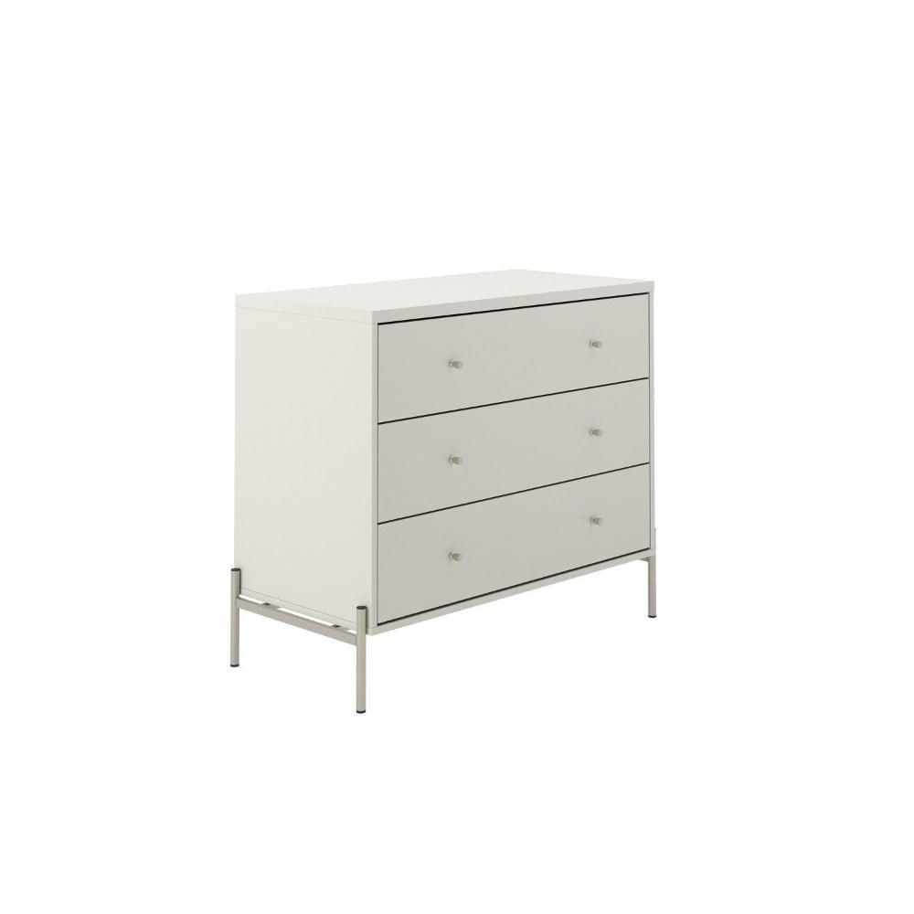 Miniatura Cômoda 3 Gavetas 90cm X 79cm Jasper Off White