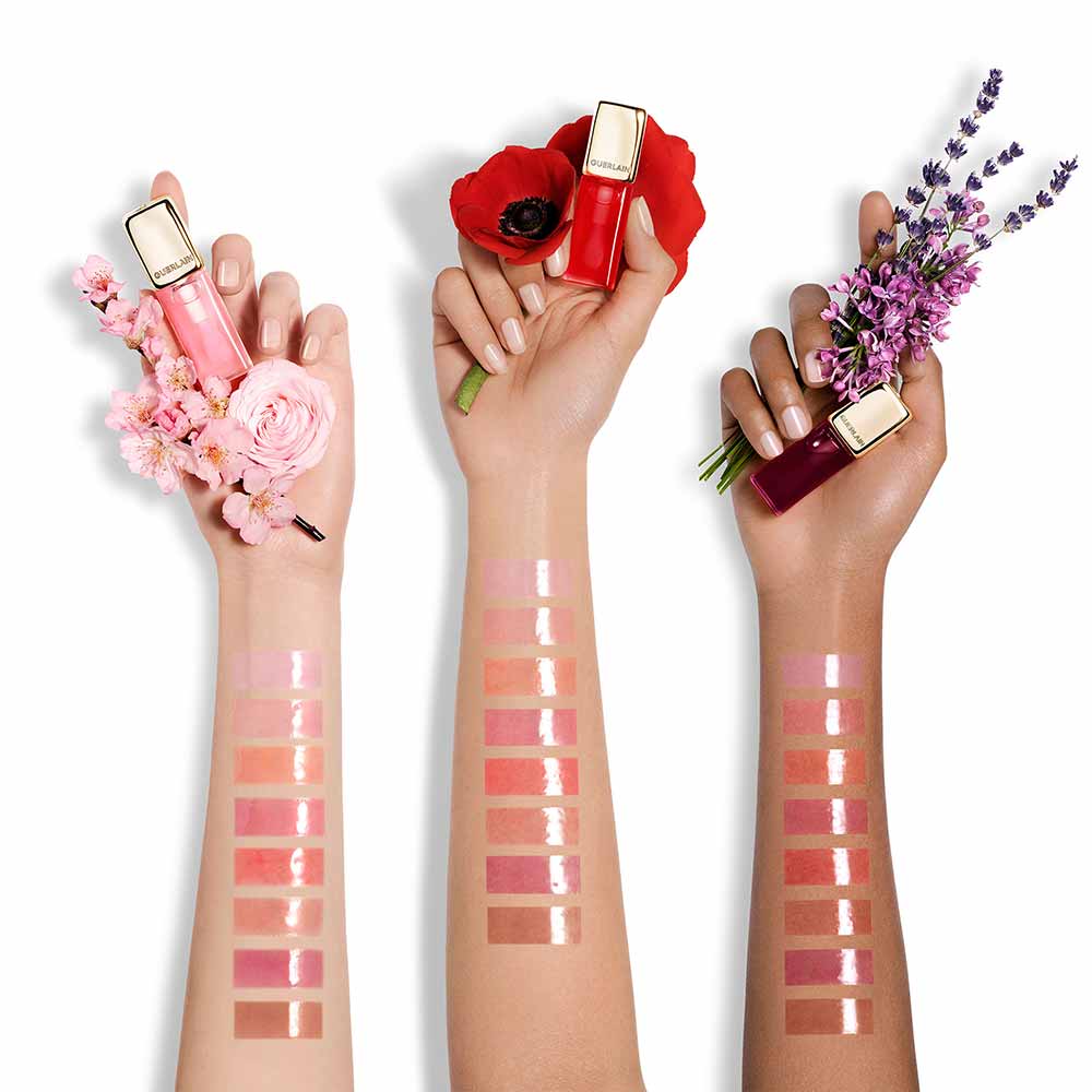 Lip Oil Guerlain - Kiss Kiss Bee Glow 209 Blooming