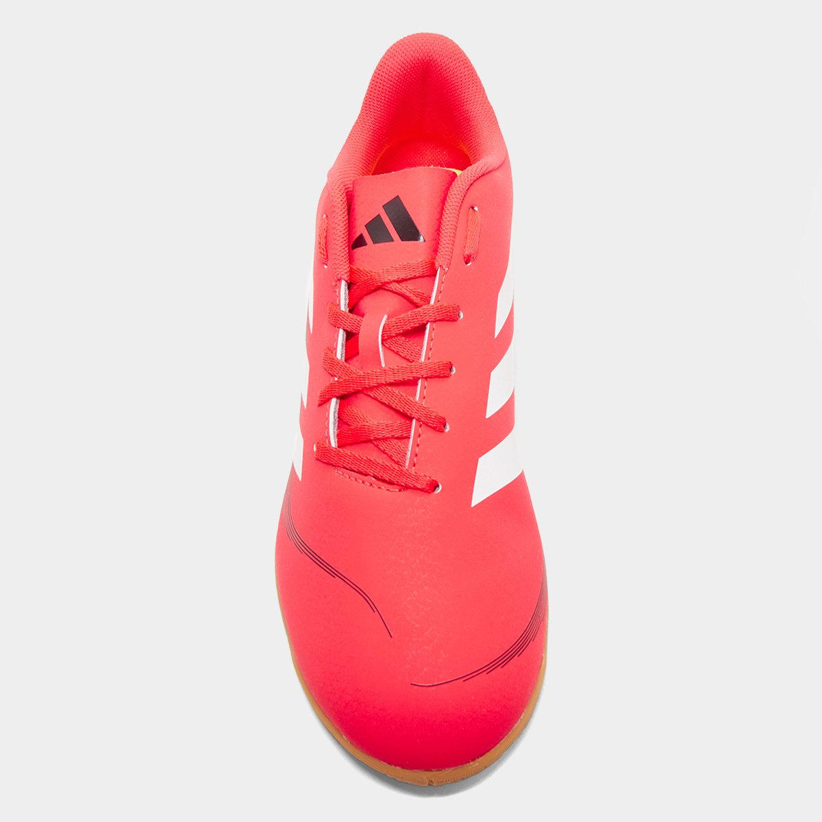 Miniatura Chuteira Futsal Adidas Predator Artilheira 25 Unissex Vermelho+Branco - 37