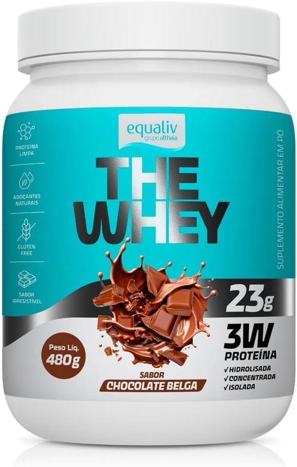 Miniatura The Whey 3W Chocolate Belga Equaliv 480G