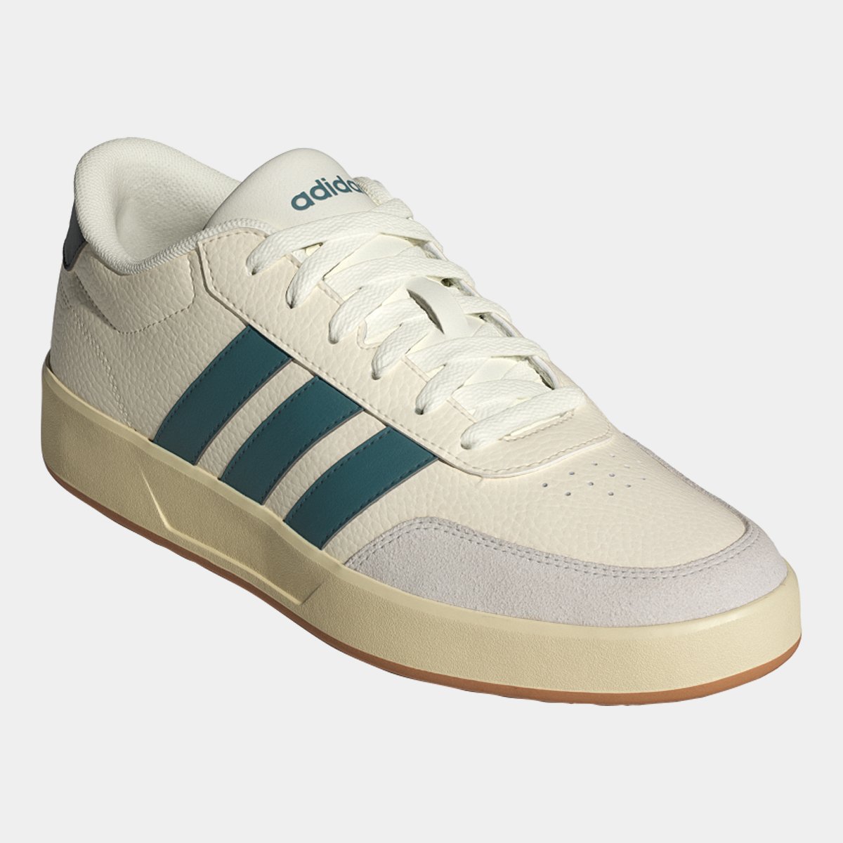 Miniatura Tênis Adidas Breaknet Branco+Verde - 34