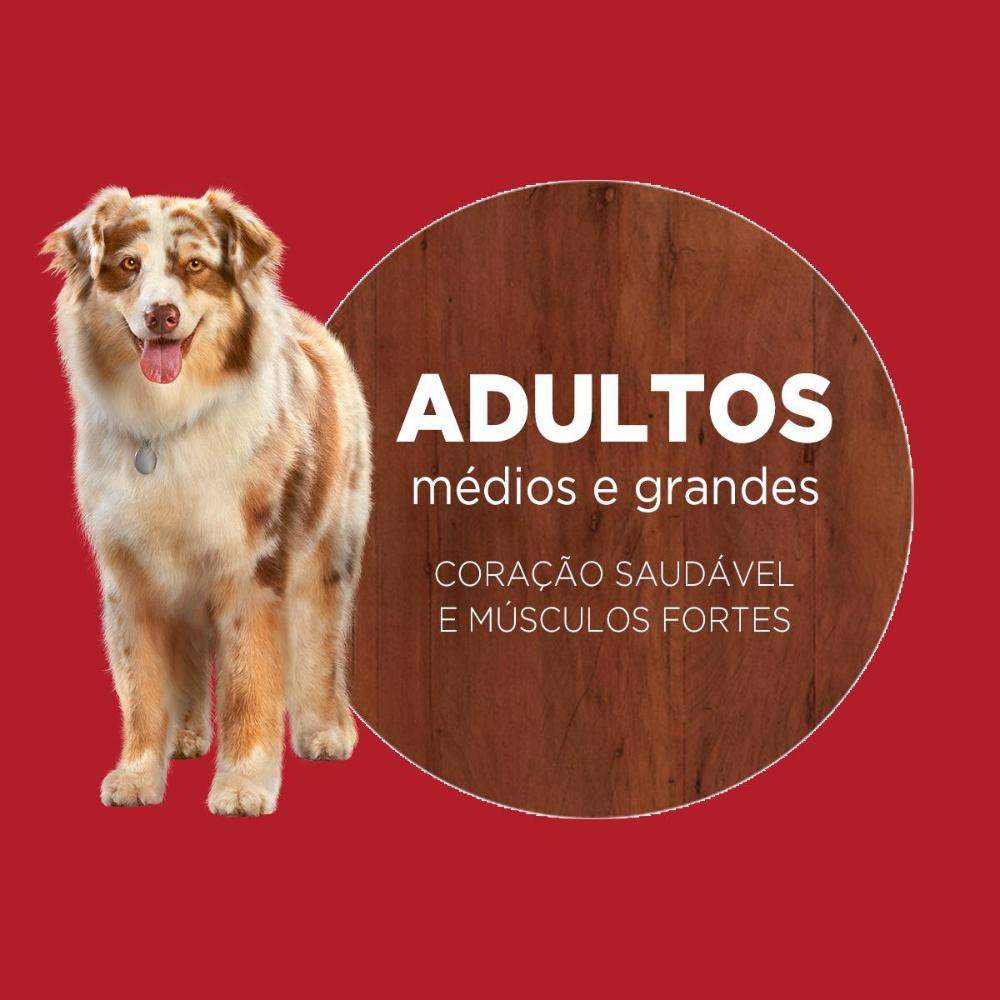 Ração Seca Nestlé Purina One Frango e Carne para Cães Adultos Raças Médias e Grandes - 2 Kg