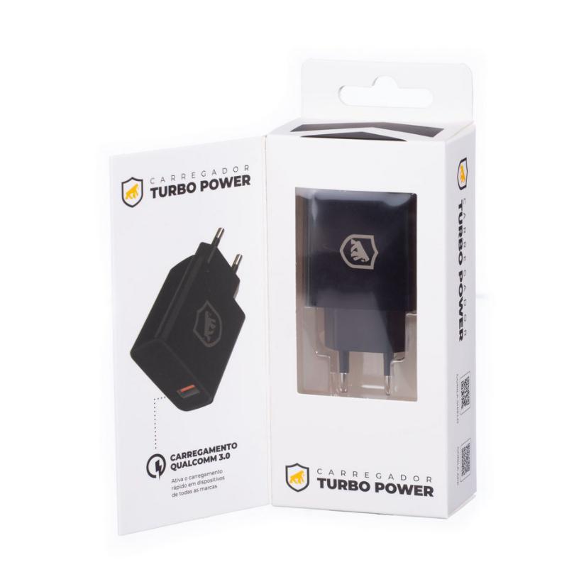 Carregador Turbo Power Qc 3.0 - Gshield Original