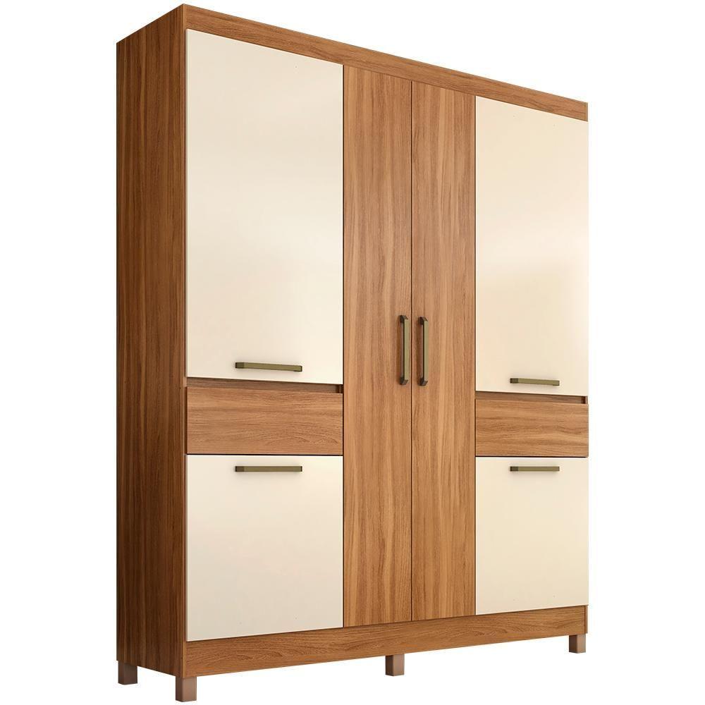 Miniatura Guarda Roupa Casal 6 Pt 2 Gv 62760 Amendola Off White Demobile Amendola Off White