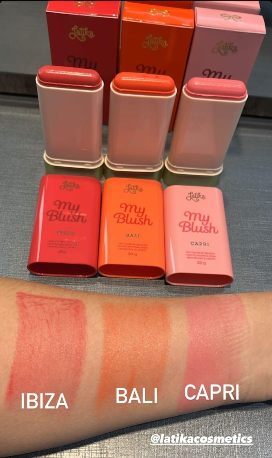 Miniatura Latika My Blush Bali - Blush Tint Em Bastão 20G