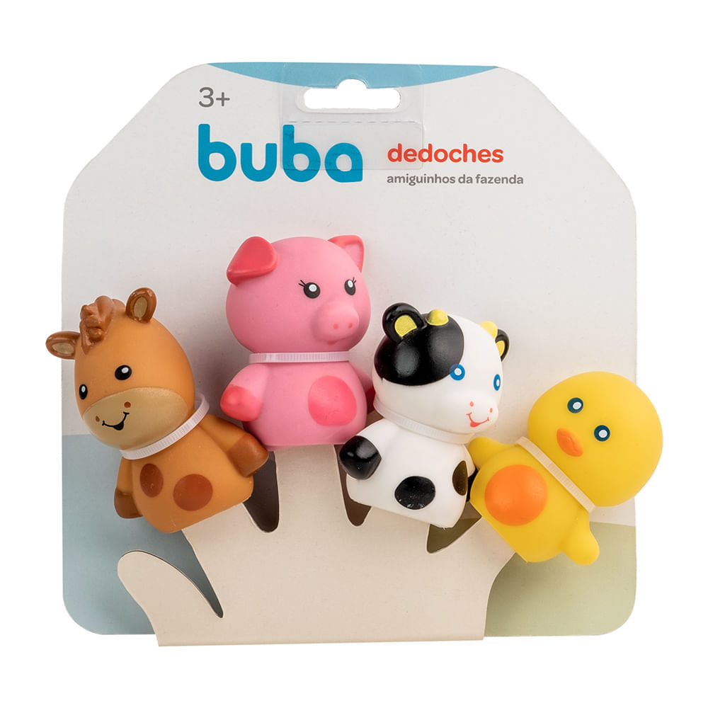 Miniatura Dedoches Buba Amiguinhos da Fazenda 3+ Meses