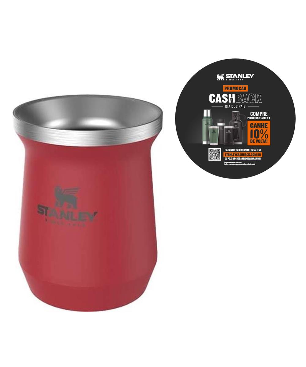 Miniatura Cuia Térmica Stanley Matte Red 236ML