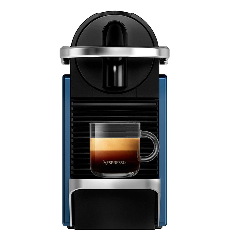 Cafeteira Nespresso Pixie Redesign Azul e Preta para Café em Cápsula 110