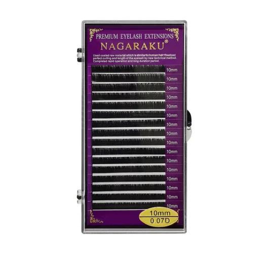 Miniatura Cilios Fio A Fio E Volume Russo Nagaraku 10Mm 0.07D