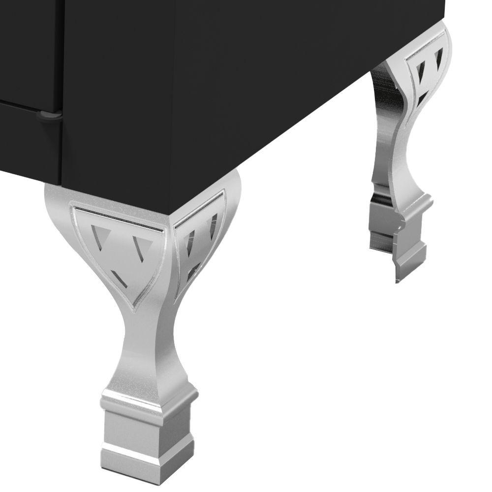 Miniatura Fogão A Lenha Elegance Master Preto Chapa Aluminio N°01 Dir
